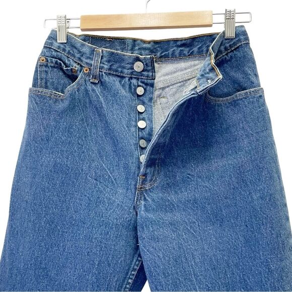 Levi’s 501 Women's Jeans Size 27 | 4 Vintage 80s 26501 Medium Wash Straight Leg - Picture 5 of 11